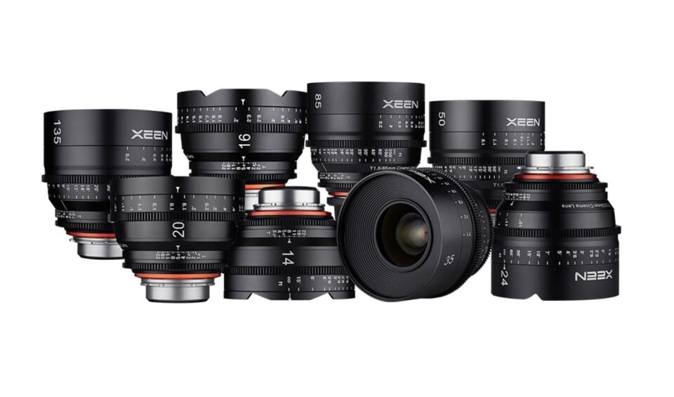 XEEN CLASSIC 14,16,20,24,35,50,85,135mm T1.5 Cine 8'li Set (Canon EF)