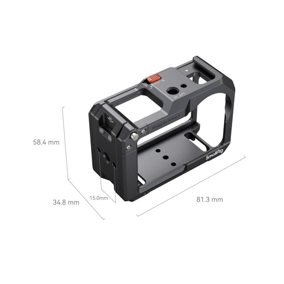 SmallRig 4119C DJI Osmo Action 3 / 4 / 5  için  Kafesi