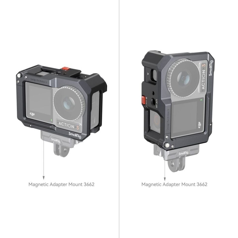 SmallRig 4119C DJI Osmo Action 3 / 4 / 5  için  Kafesi