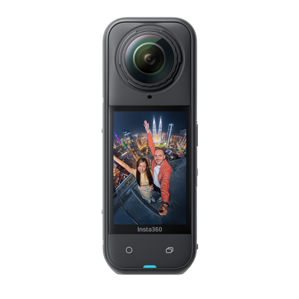 Insta360 X5 Aksiyon Kamerası - Motosiklet Kiti 256 GB Micro SD