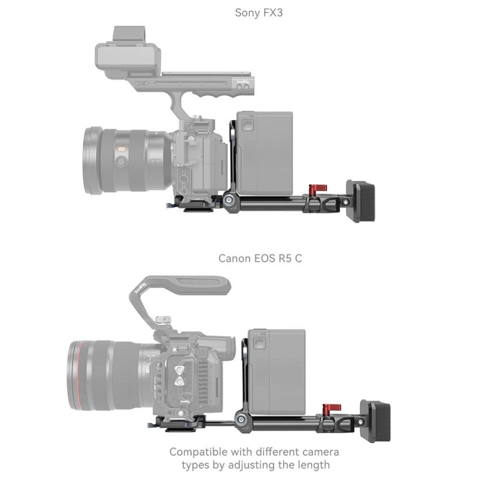 SmallRig 4063 Kompakt V-Mount Plaka Sistemi
