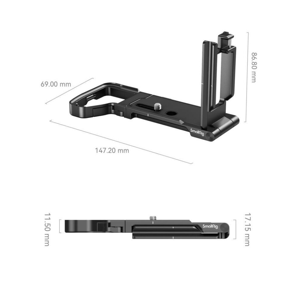 SmallRig 3984 Katlanabilir Arca-Swiss L Plaka Sony  7R V /  7 IV /  7S III