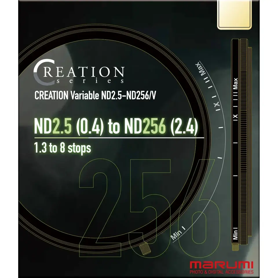 Marumi CREATION Variable ND2.5-ND256/V 77 mm