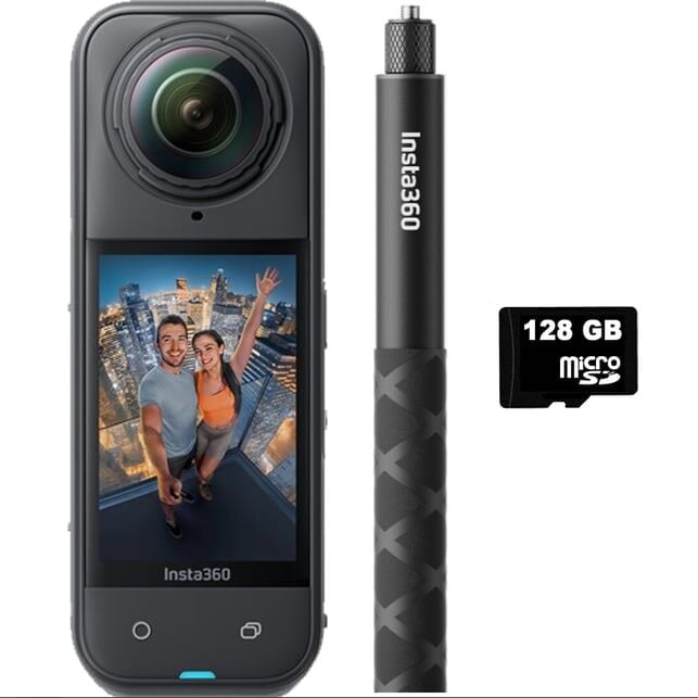 Insta360 X5 İnvisible 114cm Selfie Stick Bundle