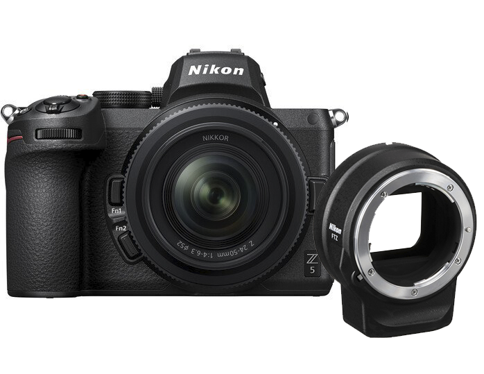 Nikon Z5 24-50mm Lens + FTZ II Adaptör