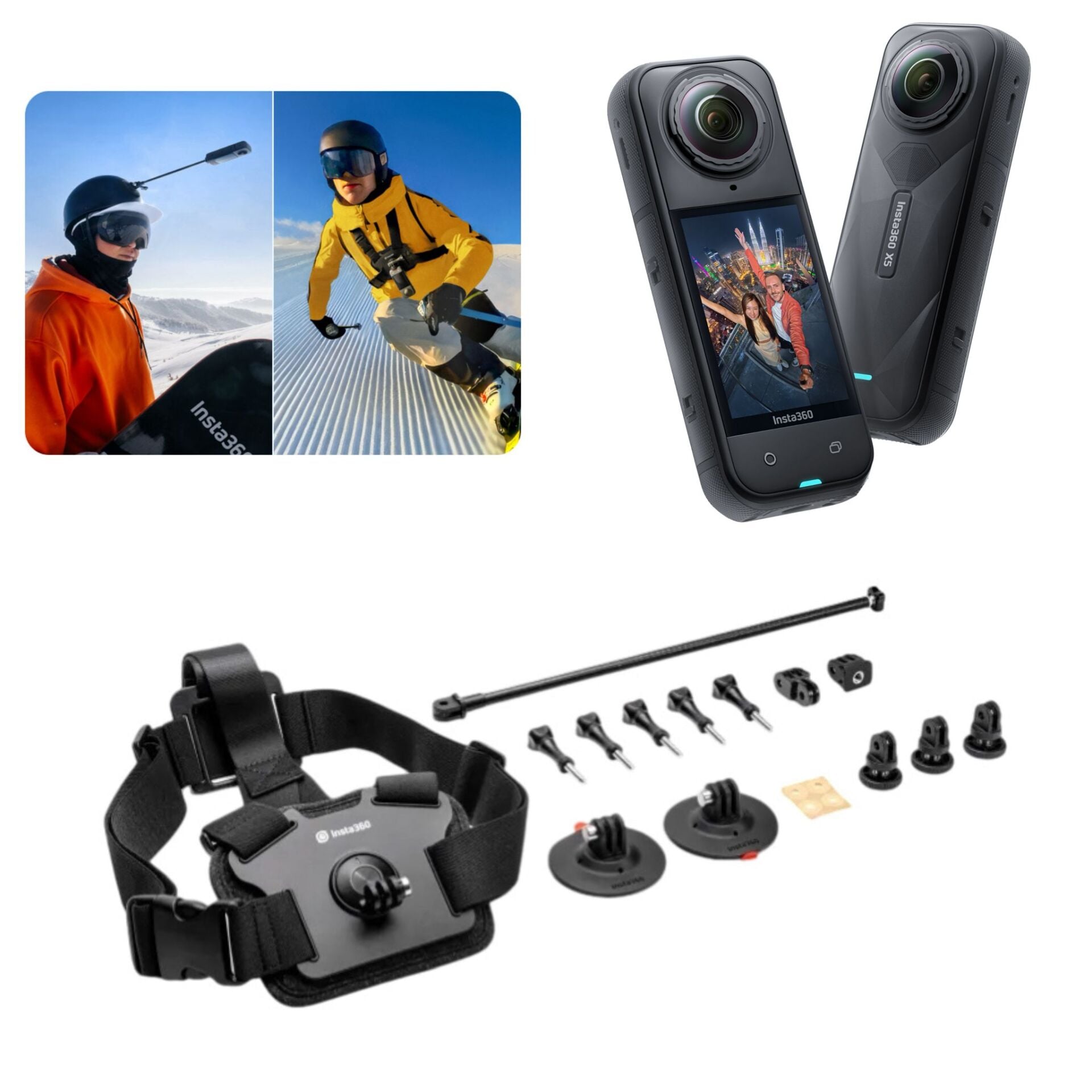 Insta360 X5 Snow (Kar) Kiti Hafıza Kartı İstemiyorum