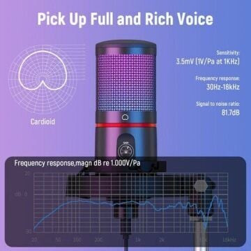 Neewer CM-25 Podcast USB Mikrofon Seti