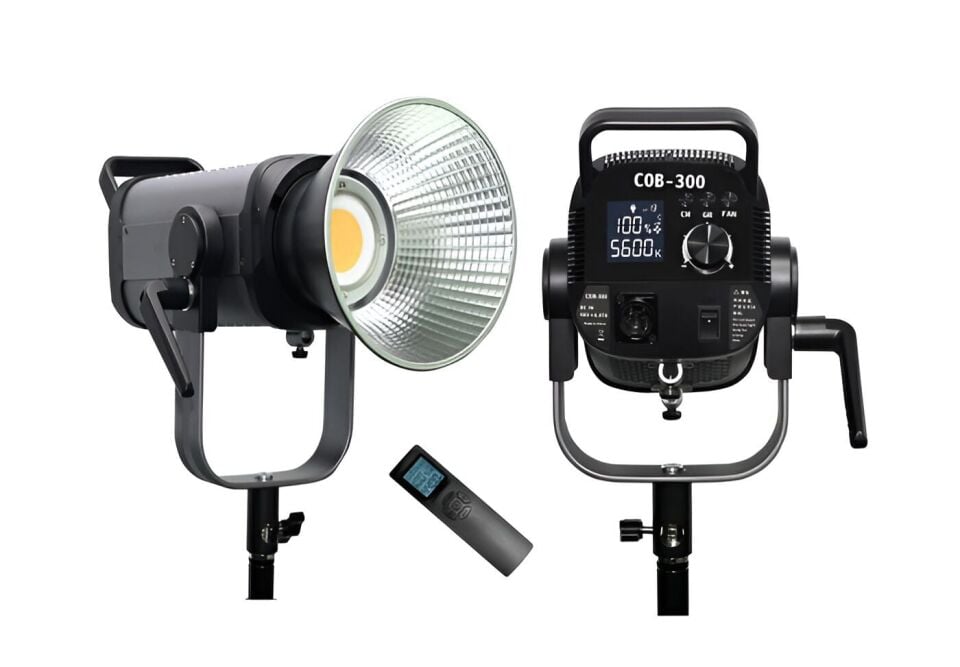 PDX COBAC-300A 300W Çift Renk COB LED Video Işığı (3200