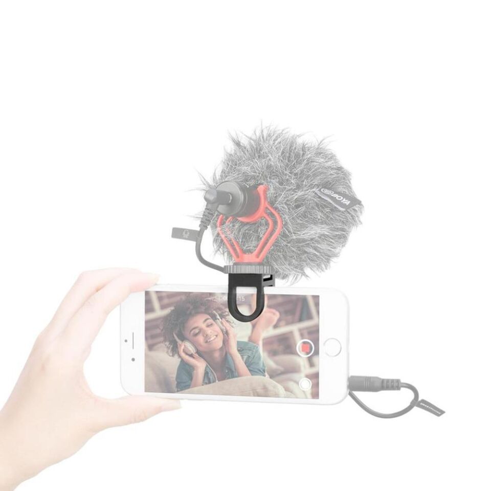 Boya BY-C12 Telefon Mini Aksesuar Bağlantı Aparatı