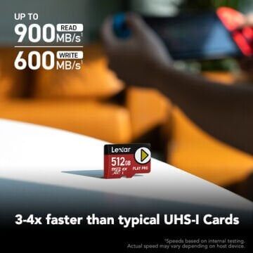 Lexar 512GB PLAY PRO microSDXC Express Hafıza Kartı