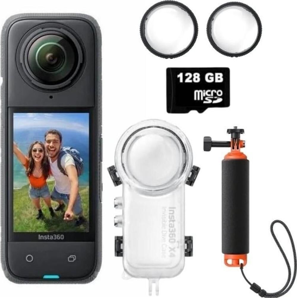 Insta360 X4 Aksiyon Kamerası - Görünmez Dalış Kiti