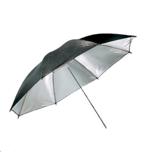 Visico UB-003 Reflektör Şemsiye Siyah / Gümüş - 110cm