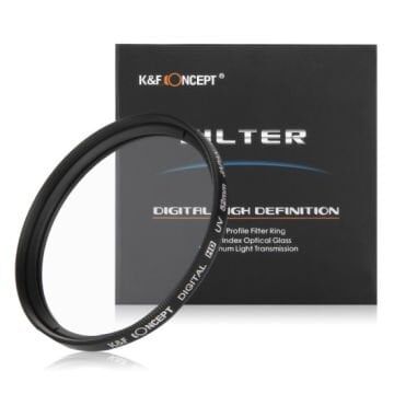 K&F Concept 58mm Digital UV Slim HD Filtre