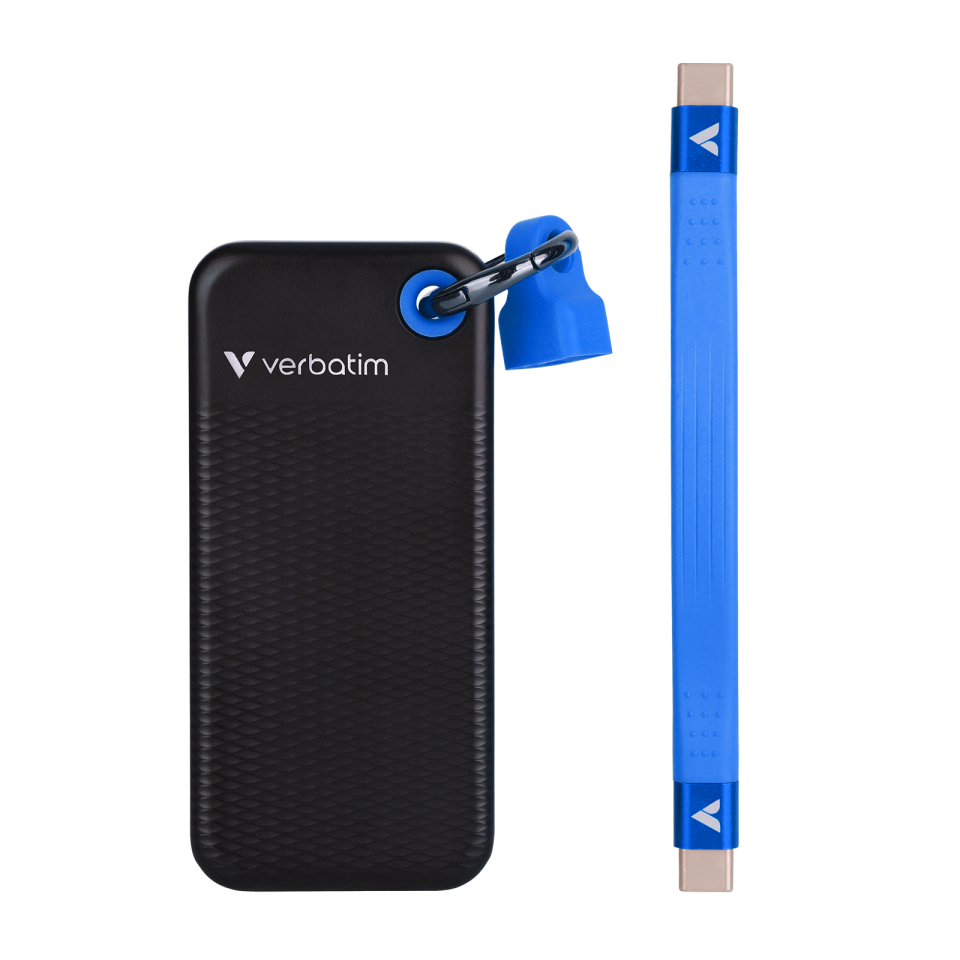 Verbatim 32191 Pocket SSD USB 3.1 Gen2 1TB B/B