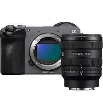 Sony FX2 Body + Sony FE 24-50mm f/2,8 G Lensli Kit