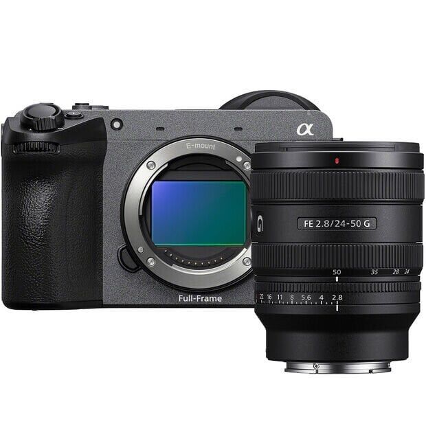 Sony FX2 Body + Sony FE 24-50mm f/2,8 G Lensli Kit