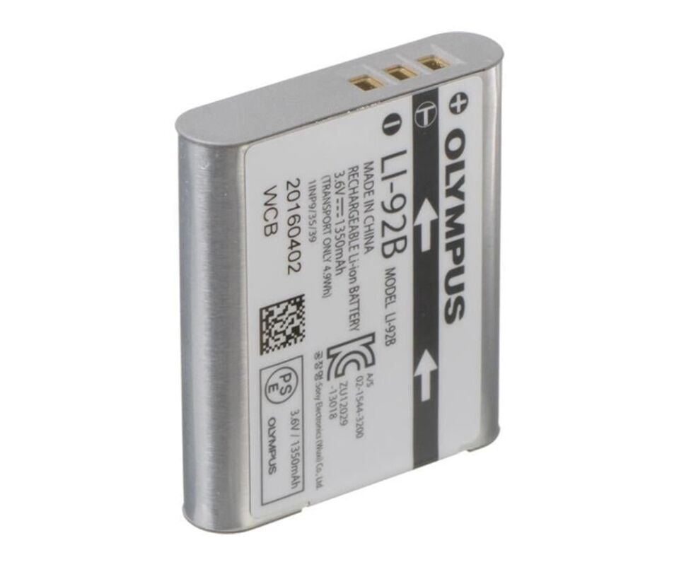 OM System Li-92B Li-Ion Batarya TG-7/TG-6 Serisi için