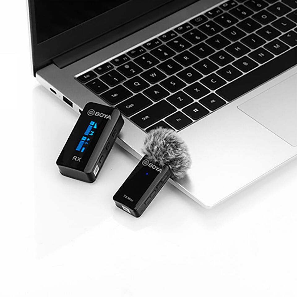 Boya BY-XM6-S1 Mini Kablosuz Yaka Mikrofonu