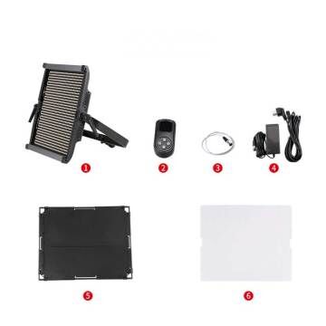 GDX CF-LED 1700W 2'li Video Led Işığı