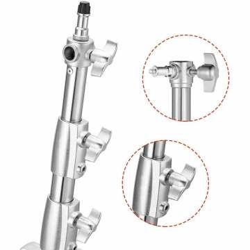 GDX LS-400 Plus Kalın Metal Işık Ayağı (4 Metre)