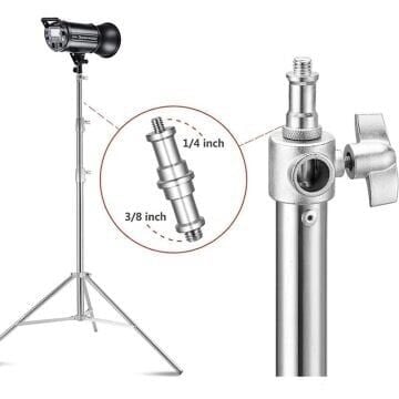 GDX LS-400 Plus Kalın Metal Işık Ayağı (4 Metre)