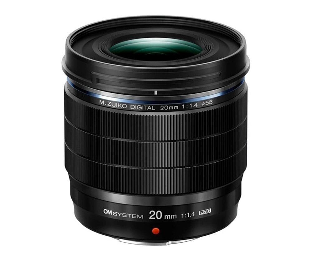Olympus OM System 20mm 1.4 Pro Black Objektif V335050Bw000