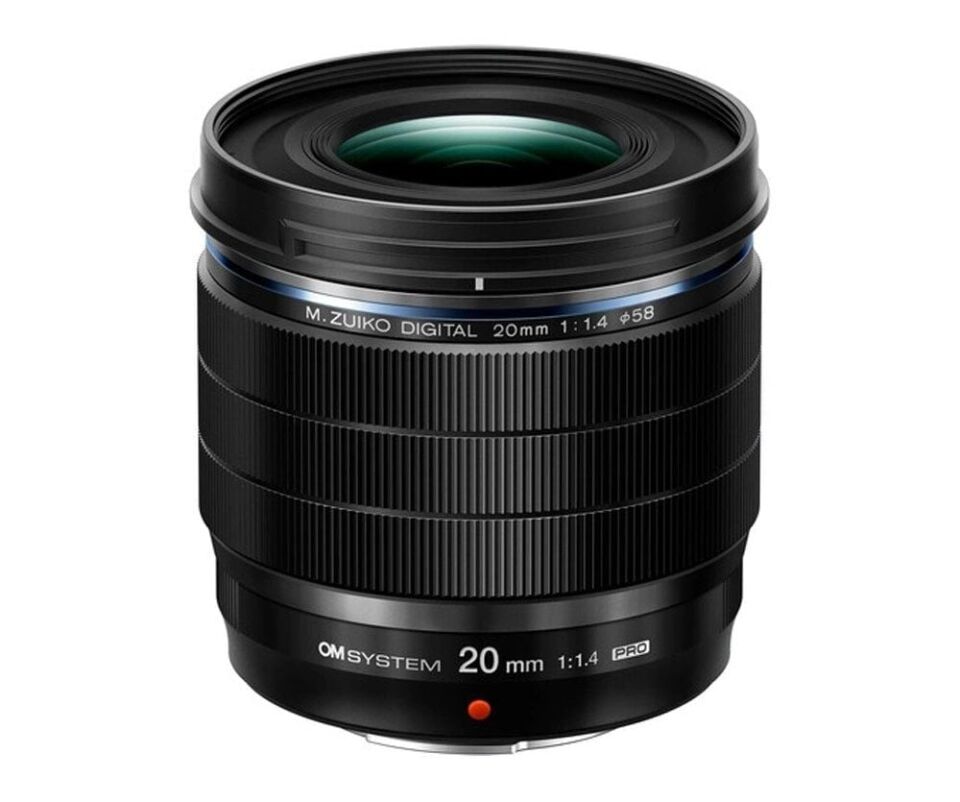 Olympus OM System 20mm 1.4 Pro Black Objektif V335050Bw000