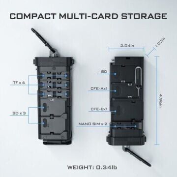 Freewell PRO CARD READER CF Express Type A/B, SD, TF COMBO