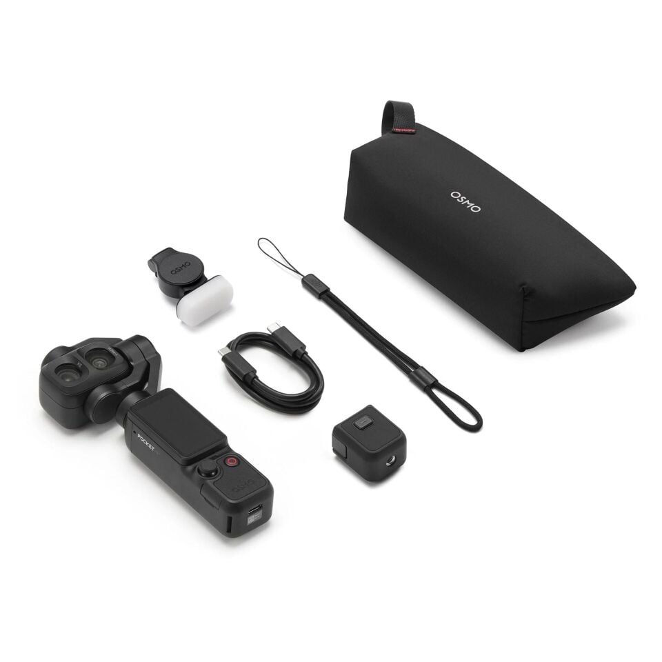 DJI Osmo Pocket 4P Standard Combo Gimbal Resmi Türkiye Garantili