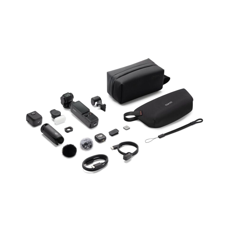 DJI Osmo Pocket 4 Creator Combo Gimbal Resmi Türkiye Garantili