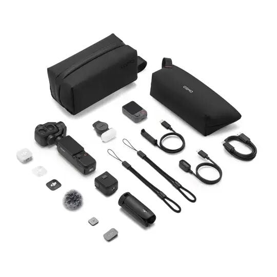 DJI Osmo Pocket 4P Vlog Combo Gimbal Resmi Türkiye Garantili
