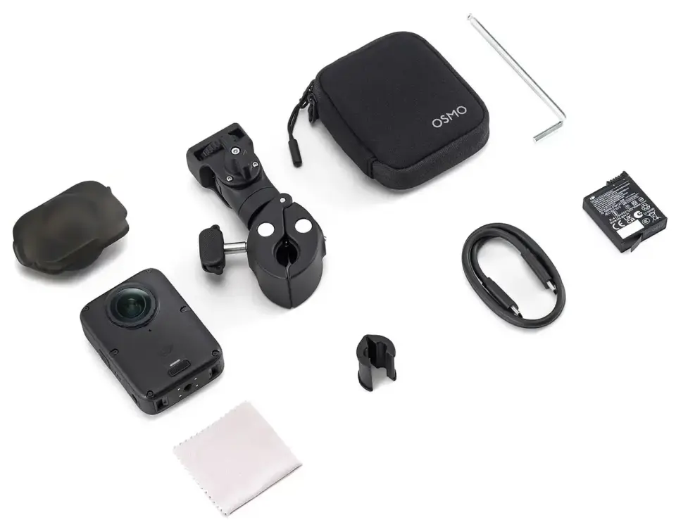 DJI Osmo 360 II Motosiklet Set 128GB Hafıza Kartı Dahil