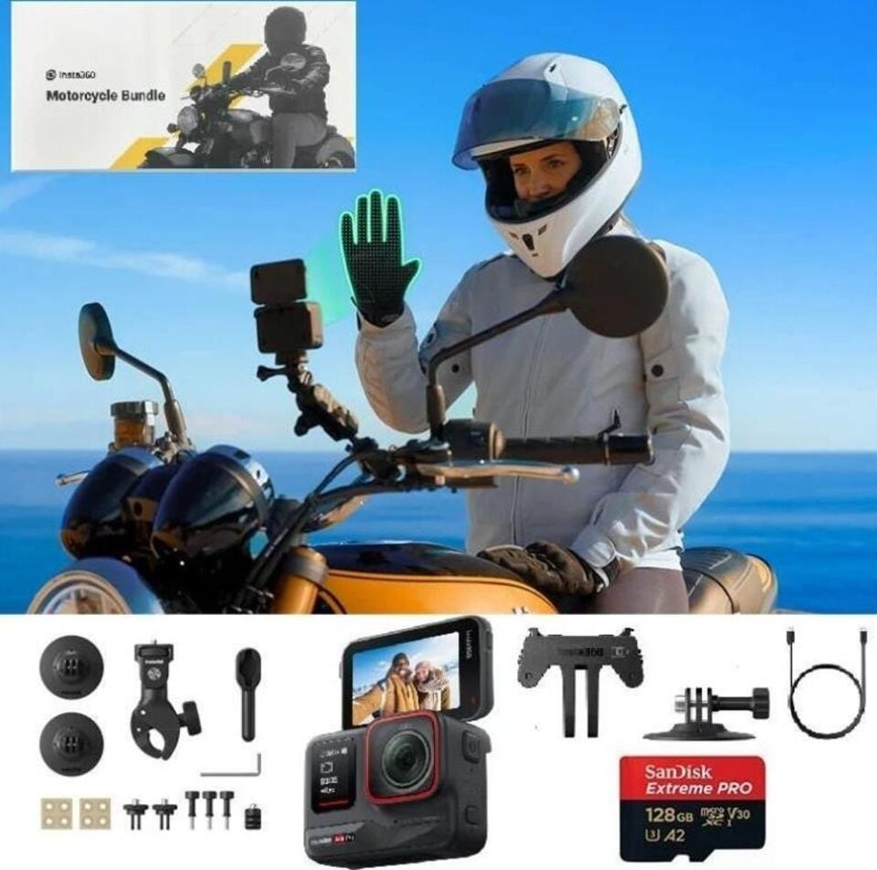 Insta360 Ace Pro 2 Motorsiklet Kiti