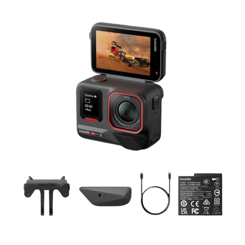 Insta360 Ace Pro 2 Aksiyon Kamerası - Motosiklet Kiti
