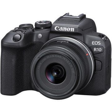 Canon EOS R10 18-45mm Lensli Aynasız Fotoğraf Makinesi