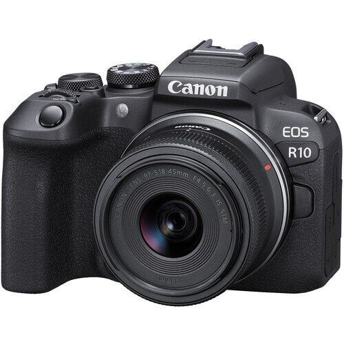 Canon EOS R10 18-45mm Lensli Aynasız Fotoğraf Makinesi