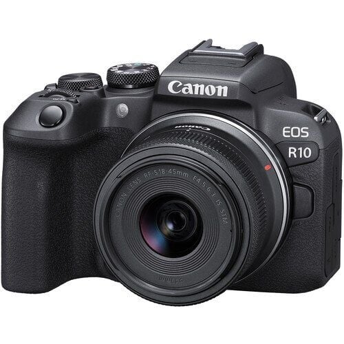 Canon EOS R10 18-45mm Lensli Aynasız Fotoğraf Makinesi