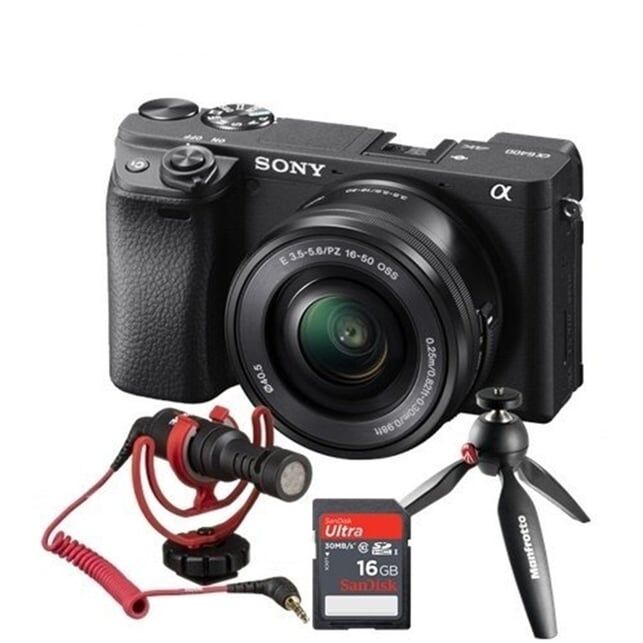 Sony A6400 + 16-50mm Çekim Seti