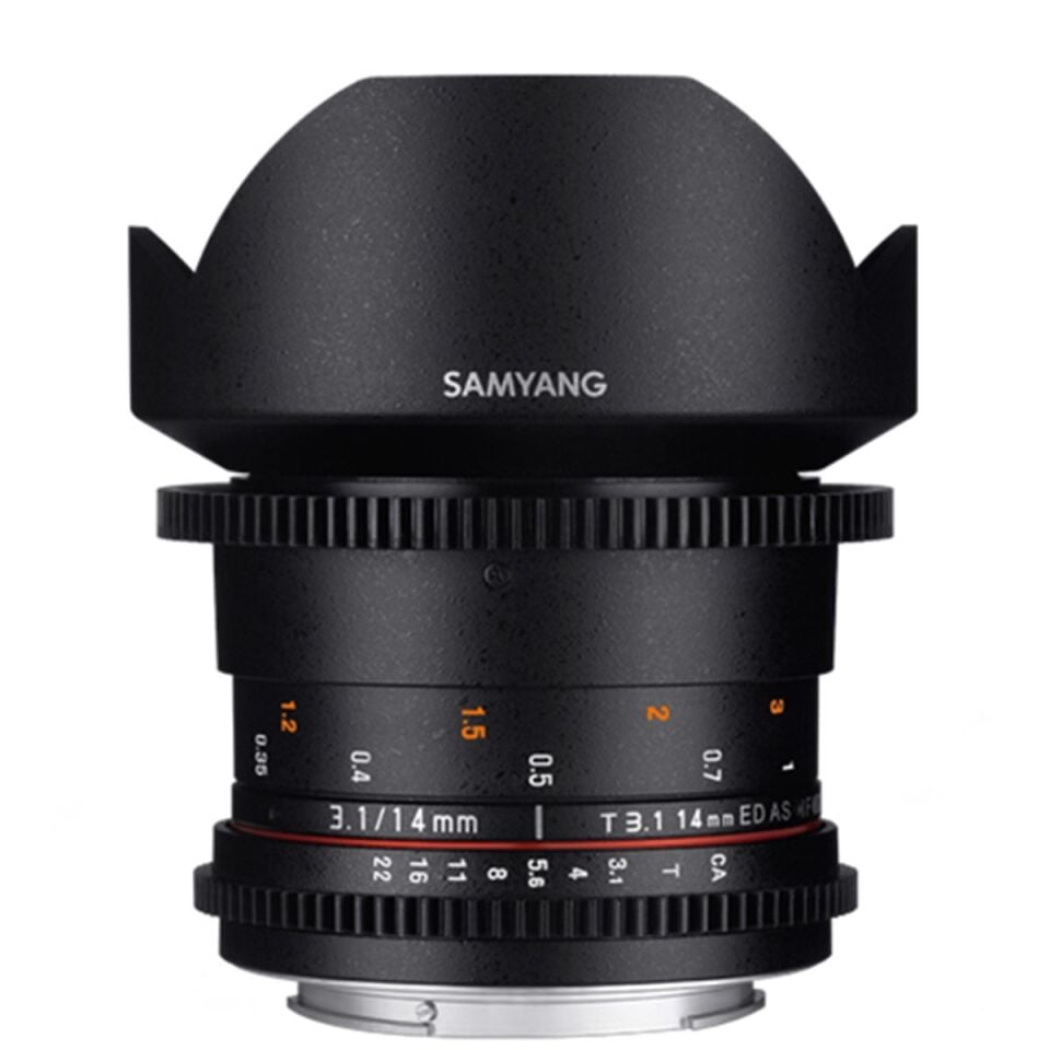 Samyang 14mm T3.1 ED AS IF UMC II Lens (Canon EF)
