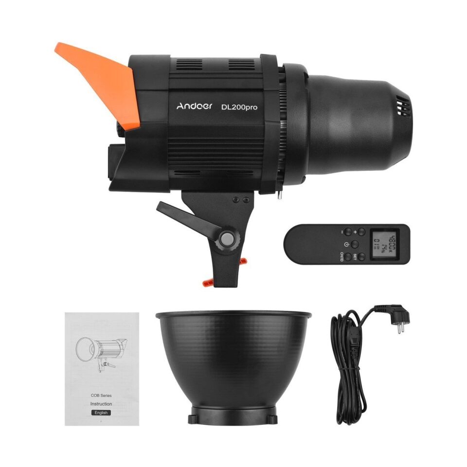 Andoer DL200 Pro (200watt) Bicolor Video Çekim Işığı