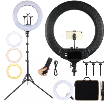 OEM 18 inch Led Kumandalı Soft Ring Light (Ayak ve Çanta Dahil)