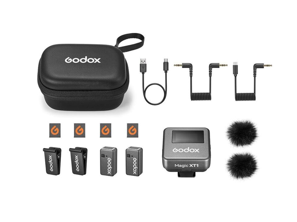 Godox Magic XT1 Yaka Mikrofonu (Type-C/Lightning Uyumlu)