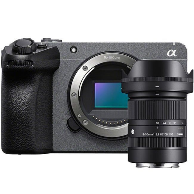 Sony FX30 Body + Sigma 18-50mm f/2.8 Lens