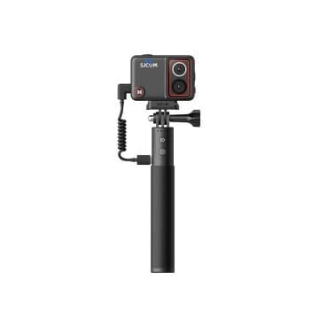 Sjcam SJ30 Aksiyon Kamera Çift Lensli Dönebilen Ekranlı Wifi 8K 6 Eksenli Stabilizasyon - Combo Paket