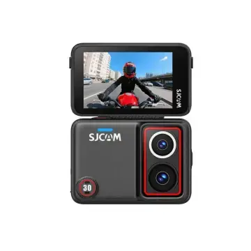 Sjcam SJ30 Aksiyon Kamera Çift Lensli Dönebilen Ekranlı Wifi 8K 6 Eksenli Stabilizasyon - Combo Paket