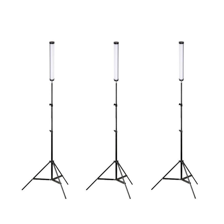 GDX TB-30 RGB Led Tüp Işık 3'lü Set