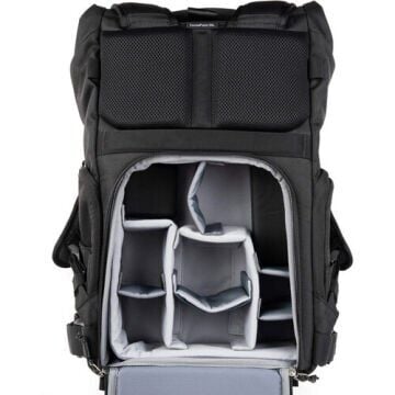 ThinkTank FocusPoint Rolltop Kamera Sırt Çantası (Asphalt Black, 30 L)