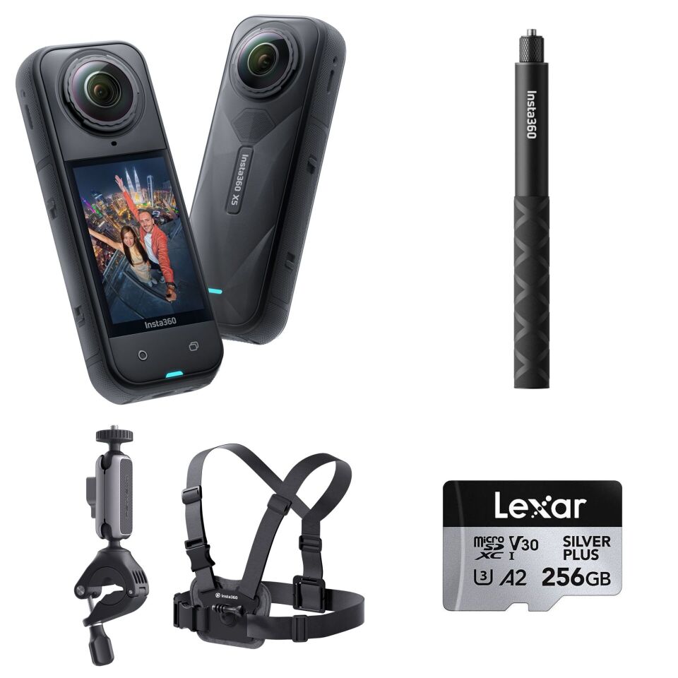 Insta360 X5 Bisiklet Kiti 256 GB Micro SD