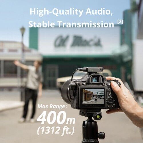 DJI Mic Mini İki Kişilik Kompakt Kablosuz Mikrofon Sistemi (2TX+1RX+Charging Case)
