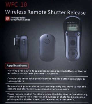 Wireless Remote Shutter Release